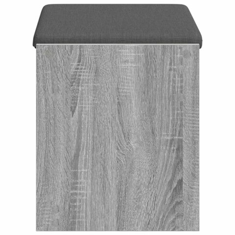 ŁAWKA W PRZEDPOKOJU Z PODUSZKĄ SZARY SONOMA 63X38X45CM