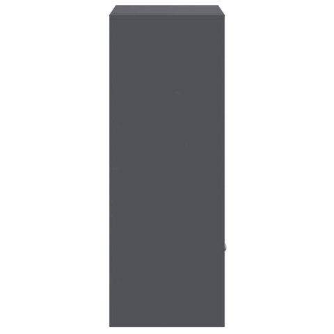 SKRZYNKA NA PRZESYŁKI Z DRZWIAMI ANTRACYT 41X38X103CM STAL