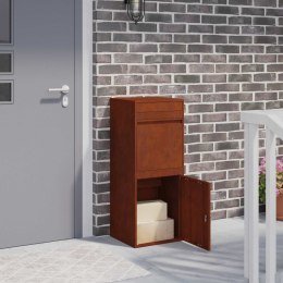 SKRZYNKA NA PRZESYŁKI Z PRZECHOWYWANIEM RDZAWY 41X38X103CM