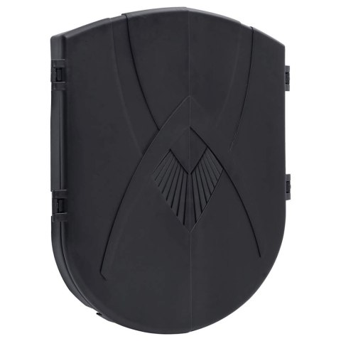 ELEKTRYCZNA TARCZA DO DARTA Z RZUTKAMI CZARNA POLIPROPYLEN