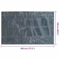 PŁYWAJĄCA FOLIA SOLARNA Z PE 450X220CM CZARNO-NIEBIESKA