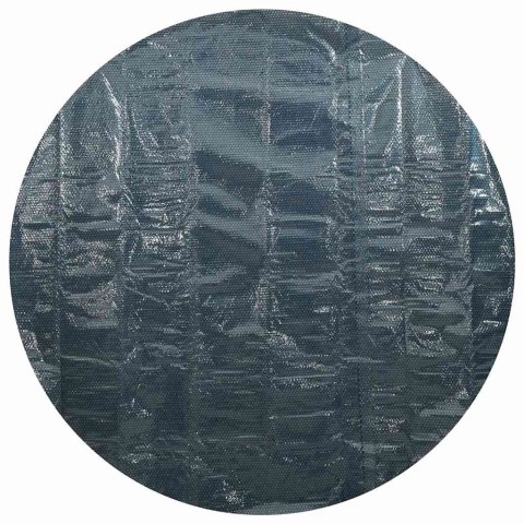 PŁYWAJĄCA FOLIA SOLARNA Z PE NA BASEN 356CM CZARNO-NIEBIESKA