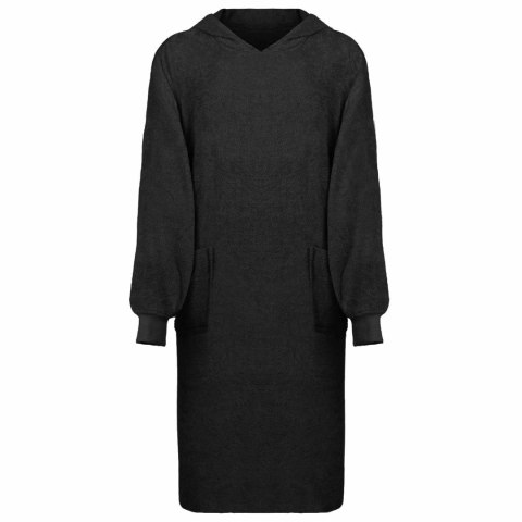 BLUZA-KOC KINN CZARNYXL BAWEŁNA