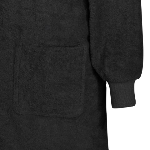 BLUZA-KOC KINN CZARNYXL BAWEŁNA