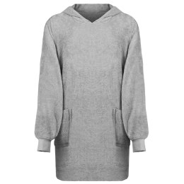 BLUZA-KOC KINN SZARY L BAWEŁNA