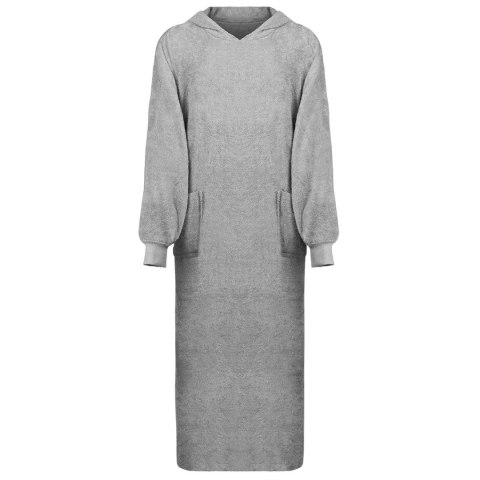 BLUZA-KOC KINN SZARYXXL BAWEŁNA