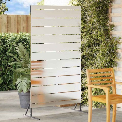 EKRAN PRYWATNOŚCI SZARY 100X50X180CM STAL