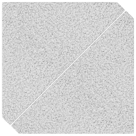 Obciążniki do parasoli 2 szt. szare granitowe trójkątne 14 kg