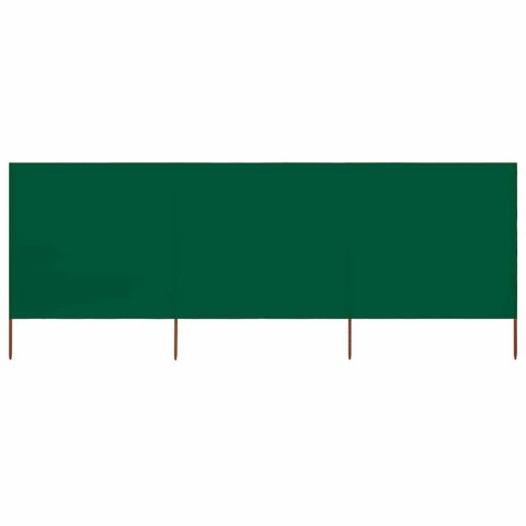 PARAWAN 3-SKRZYDŁOWY Z TKANINY 400X80CM ZIELONY