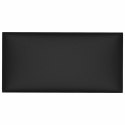 WEJŚCIOWY ZAGŁÓWEK 12 EL. CZARNY 30X 15CM TKANINA