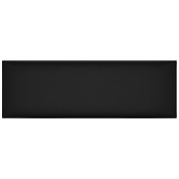 WEJŚCIOWY ZAGŁÓWEK 12 EL. CZARNY 90X 30CM TKANINA