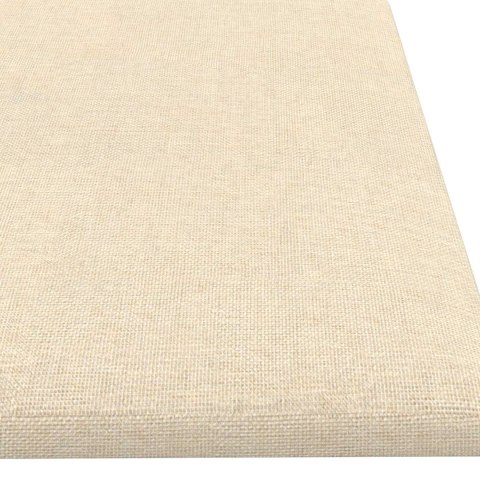 WEJŚCIOWY ZAGŁÓWEK 12 EL. KREMOWY 60X 15CM TKANINA