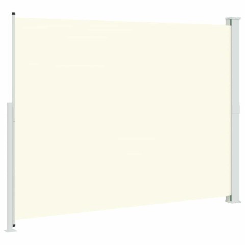 ZWIJANA MARKIZA BOCZNA NA TARAS 220X300CM KREMOWA