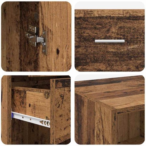 GHBOARD MONTOWANE NA ŚCIANIE STARE DREWNO 50X 42,5X 225CM