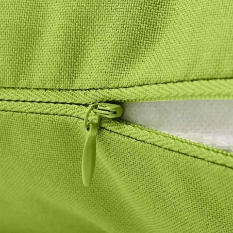 PODUSZKI NA ZEWNĄTRZ 4 SZTUKI 60X40CM ZIELONE JABŁUSZKO