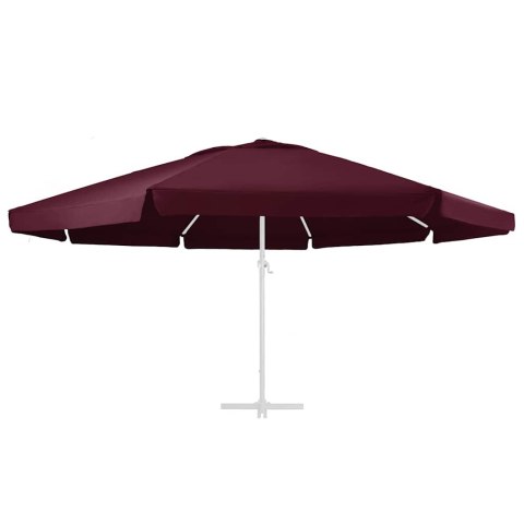 VidaXL Pokrycie do parasola ogrodowego, bordowe, 610 cm