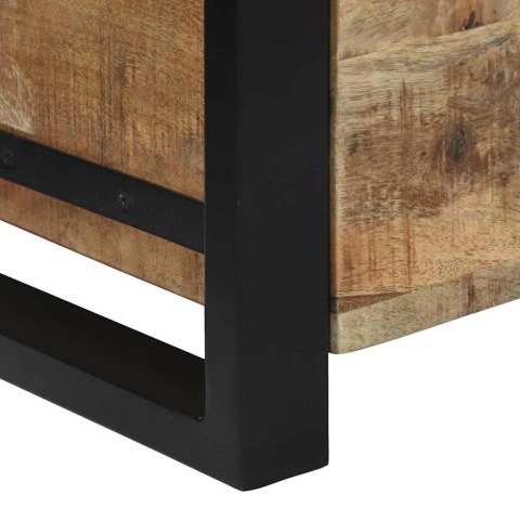 SKRZYNIE DO PRZECHOWYWANIA 40X 30X 30CM LITE DREWNO MANGO