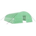 SZKLARNIA ZE STALOWĄ RAMĄ ZIELONA 60M² 10X6X2,85 M