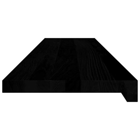 STOPNIE SCHODOWE 8 SZT. BRĄZOWE 110X30X2CM LITE DREWNO DĘBOWE