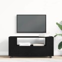 SZAFKA POD TV Z KÓŁKAMI CZARNY DĄB 102X34,5X43CM
