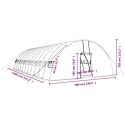 SZKLARNIA ZE STALOWĄ RAMĄ ZIELONA 72 M² 12X6X2,85 M