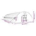 SZKLARNIA ZE STALOWĄ RAMĄ ZIELONA 84 M² 14X6X2,85 M