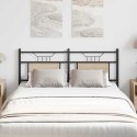 VidaXL Wymienne wezgłowie Sonoma Oak 140 cm Drewno i stal konstrukcyjna