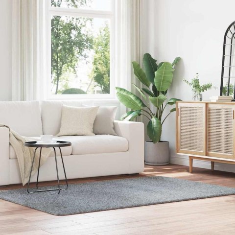 VidaXL Dywan shaggy z długim włosiem, NAVARRA, jasnoszary, 130x200 cm