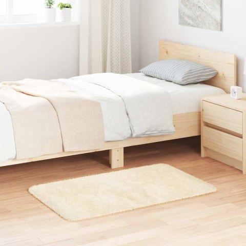 VidaXL Dywan shaggy z długim włosiem, NAVARRA, kremowy, 60x100 cm