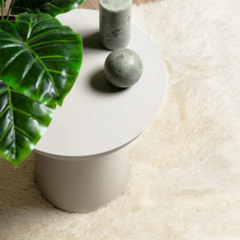 VidaXL Dywan shaggy z długim włosiem, NAVARRA, kremowy, 60x100 cm