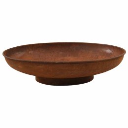 PALENISKO OGRODOWE Z STALI RUSTYKALNE 80 CM GRILL KOMINEK NA DREWNO