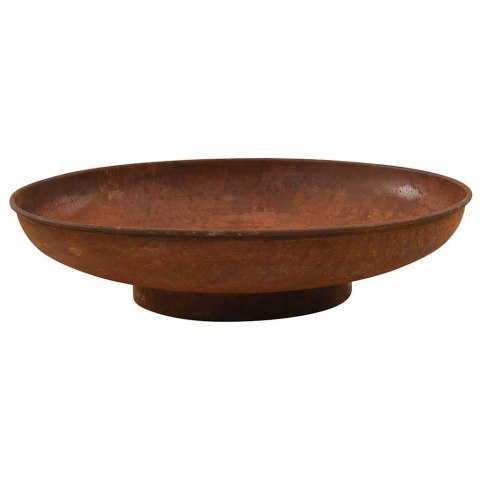 PALENISKO OGRODOWE Z STALI RUSTYKALNE 80 CM GRILL KOMINEK NA DREWNO