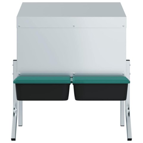 KURNIK 2-KOMOROWY Z NÓŻKAMI OCYNKOWANA STAL