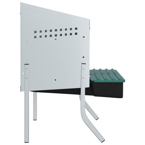 KURNIK 2-KOMOROWY Z NÓŻKAMI OCYNKOWANA STAL