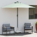 PODSTAWA DO PARASOLA SZARY 45X25X45CM GRANIT