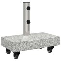 PODSTAWA DO PARASOLA SZARY 45X25X45CM GRANIT