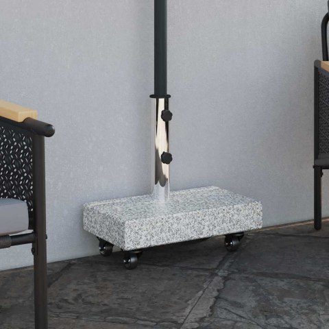 PODSTAWA DO PARASOLA SZARY 45X25X45CM GRANIT