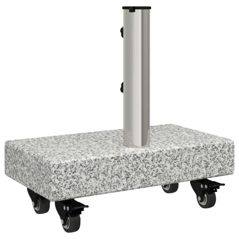 PODSTAWA DO PARASOLA SZARY 45X25X45CM GRANIT