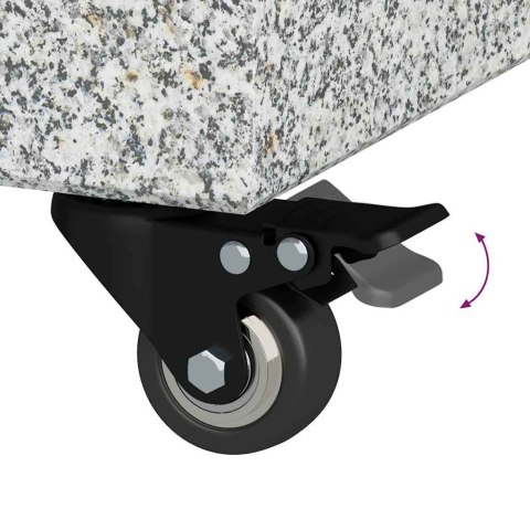 PODSTAWA DO PARASOLA SZARY 45X45X45CM GRANIT