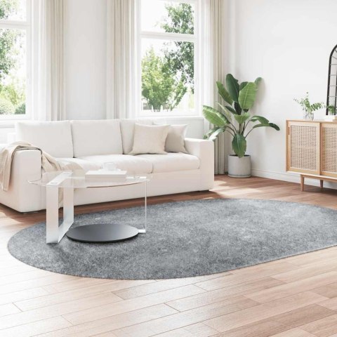 VidaXL Dywan shaggy z długim włosiem, NAVARRA, jasnoszary, 300x200 cm