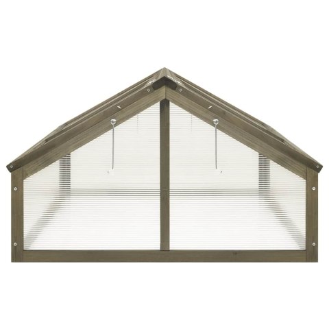 INSPEKT SZARY 114X80X50CM DREWNO JODŁOWE