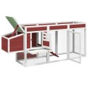 KURNIK KOLOR MOKKI 204X50X84CM LITE DREWNO SOSNOWE