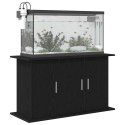 STOJAK POD AKWARIUM CZARNY DĄB 101X41X58CM DREWNO KONSTRUKCYJNE