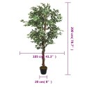 SZTUCZNY FIKUS 1260 LIŚCI 200CM ZIELONY