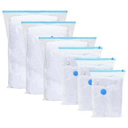 VidaXL Torby do przechowywania Montowane na ścianie 5 pcs 120 x 70 cm