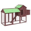 KURNIK KOLOR MOKKI 193X65X117CM LITE DREWNO SOSNOWE