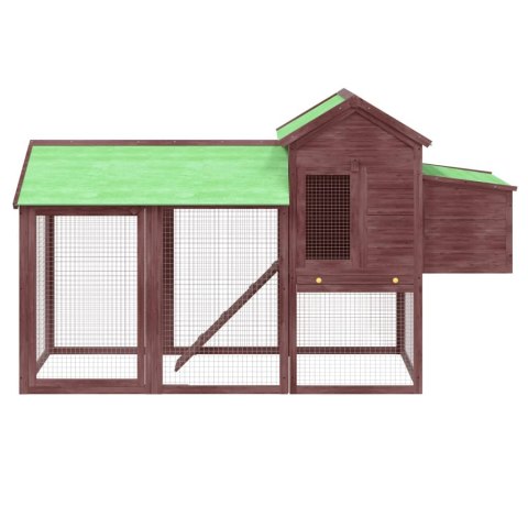 KURNIK KOLOR MOKKI 193X65X117CM LITE DREWNO SOSNOWE