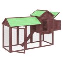 KURNIK KOLOR MOKKI 193X65X117CM LITE DREWNO SOSNOWE