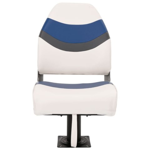 SKŁADANE SIEDZISKO DO ŁODZI 2-CZ. Z WYSOKIM OPARCIEM