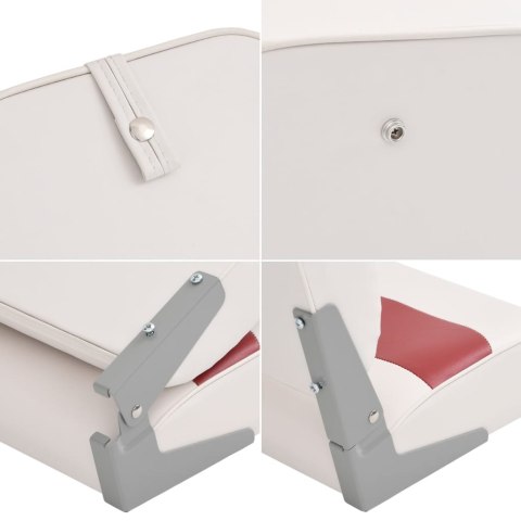 SKŁADANE SIEDZISKO DO ŁODZI 2-CZ. Z WYSOKIM OPARCIEM